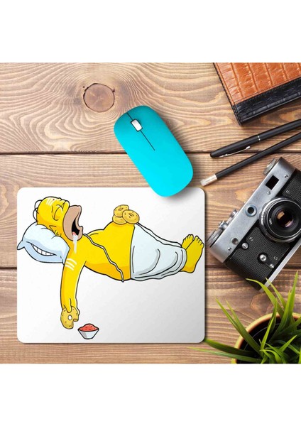 Barth Simpson Tembel Baskılı Mouse Pad Mousepad