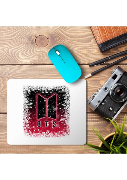 Bts Xmas D4 Baskılı Mouse Pad Mousepad