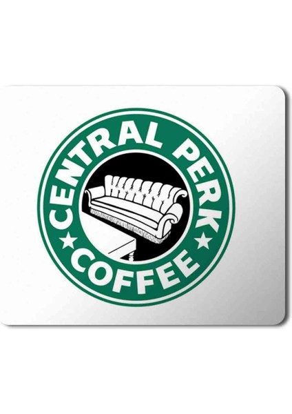 Central Perk Coffee 2 (2) Baskılı Mouse Pad Mousepad