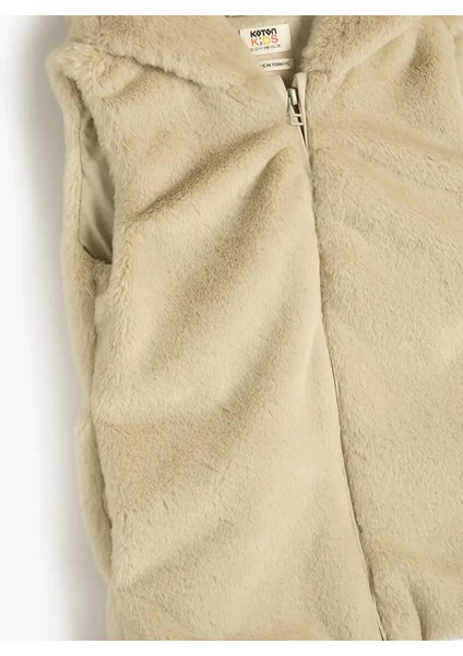 4WKG20011AK Koton Kız Çocuk Yelek Gri modelleri