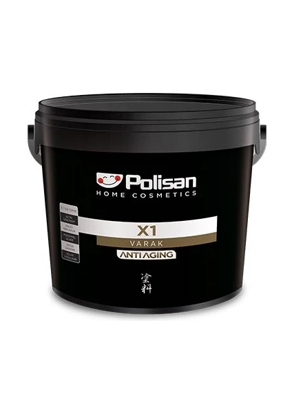 Polisan X1 Su Bazlı Altın Varak Boya 2.5 Lt