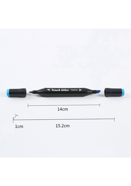 Touch Twin 80 Parça Çift Taraflı Profesyonel Marker Boya Kelem Seti