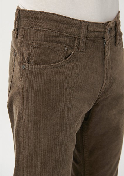 Hunter Kahverengi Kadife Pantolon 0020235666 indirimleri