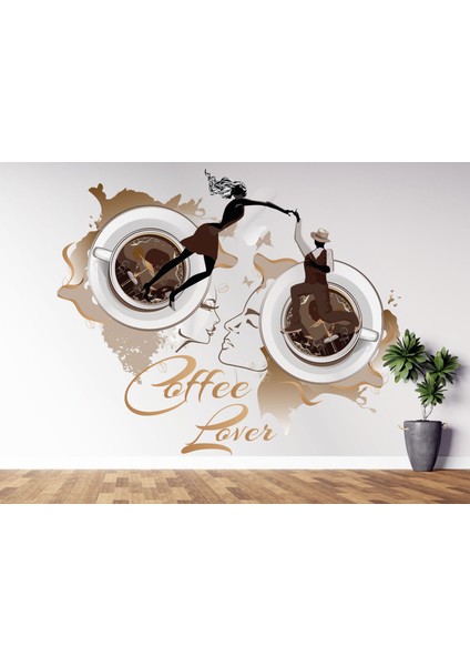 Kahve Aşkı Duvar Kağıdı, Cafe Fast Food Duvar Resmi