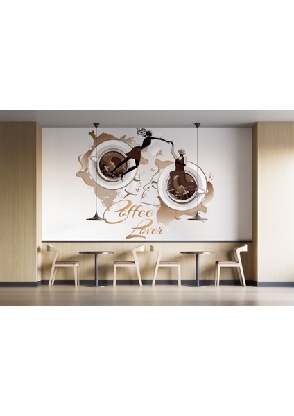 Kahve Aşkı Duvar Kağıdı, Cafe Fast Food Duvar Resmi