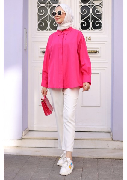 Fire Pembe Tunik