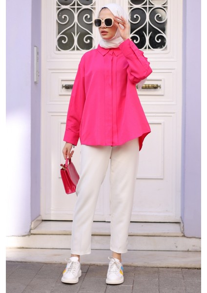 Fire Pembe Tunik