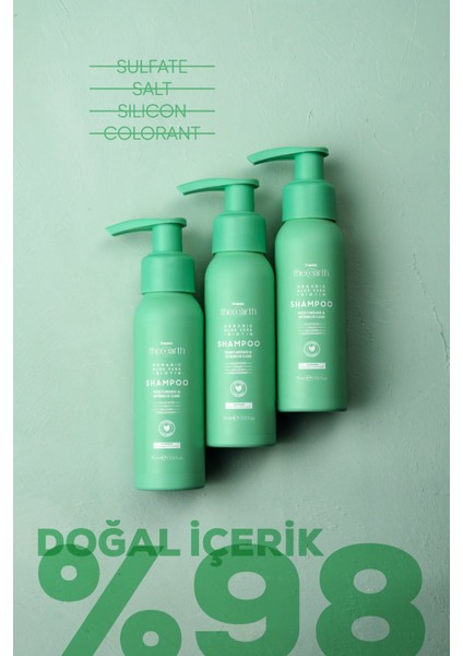 Organic Aloe Vera +Biotin Şampuan 75 ml x2 modelleri
