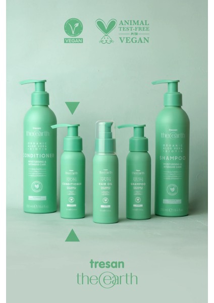 Organic Aloe Vera +Biotin Saç Kremi 75 ml