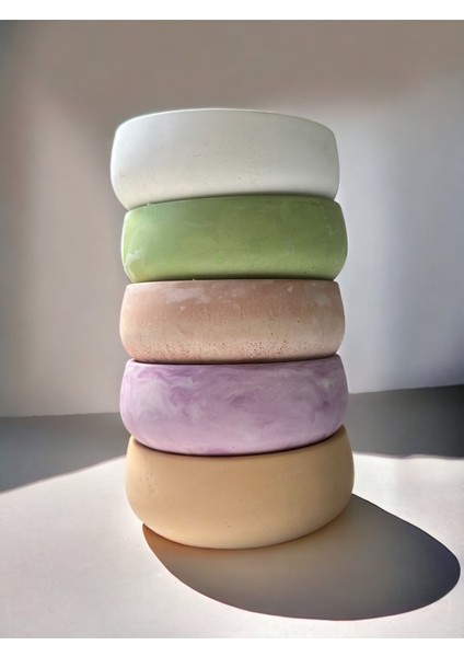 Iskandinav Tasarım Dekoratif Beton Kase Salon Mutfak Yatakodası Antre