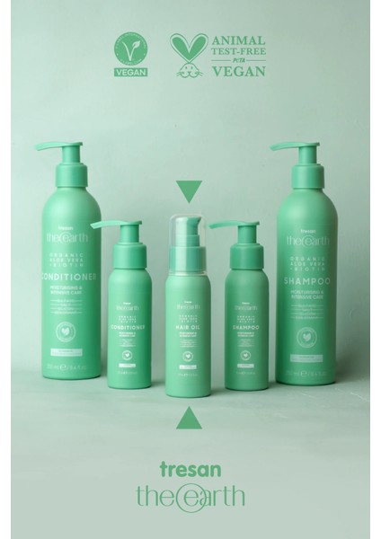 Organic Aloe Vera +Biotin Saç Yağı 75 ml x2
