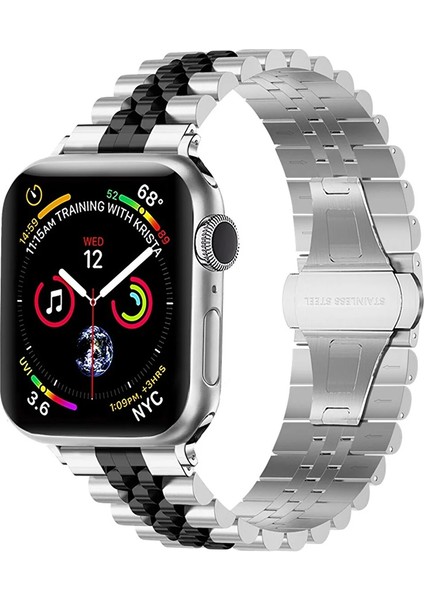 Apple Watch 38 40 41 mm Uyumlu Rlx Metal Kordon