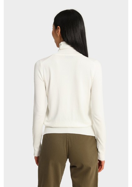 AÇELYAOKCU Balıkçı Yaka Kol Manşeti Droplu Kazak fırsatları