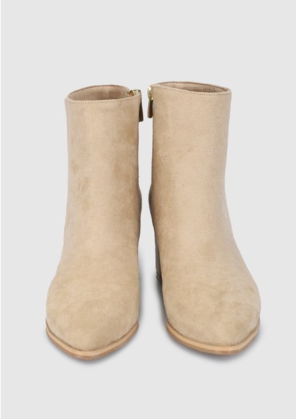 Bej Kadın Bootie modelleri