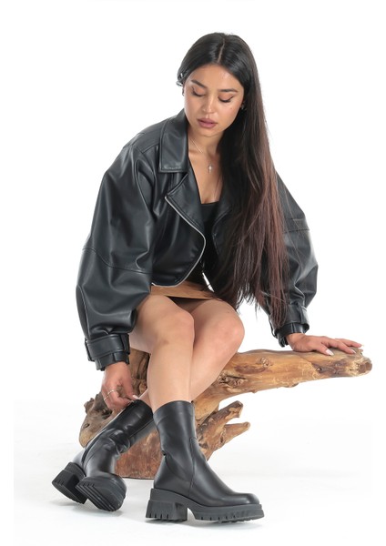 Deri Termo Taban Günlük Rahat Kadın Bot Ayakkabı fiyatları