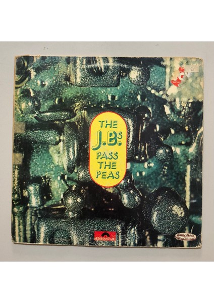 The J.b.'s Pass The Peas Lp Plak (Orjinal 1972 Dönem Türk Baskı)