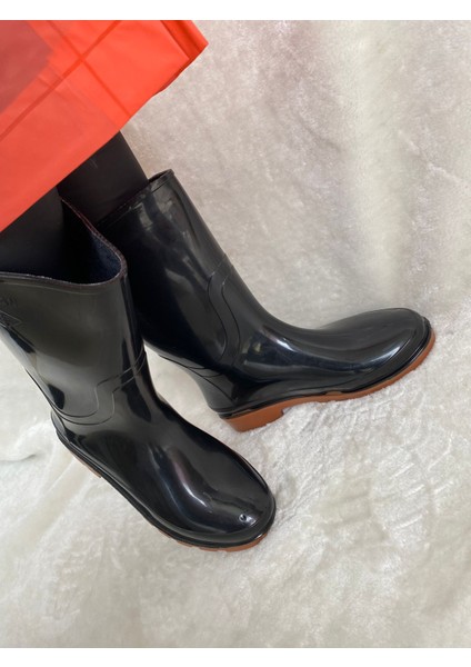Arısan Siyah Unisex Reçber Lastik Çizme - Siyah - 43 - ST01615-SİYAH-43 indirimleri
