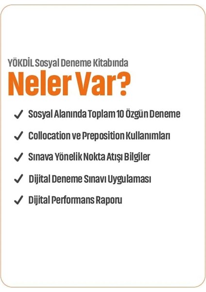 Yökdil Sosyal Bilimler Deneme Sınavları