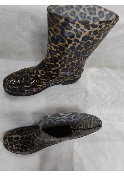 Ulaş - Orta Boy Bahçe & Lastik Çizme - Leopar - 36 - ST02814-14463 fırsatları