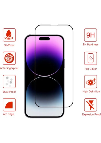 Apple Iphone 15 Pro Tam Kaplayan Seramik Nano Ekran Koruyucu