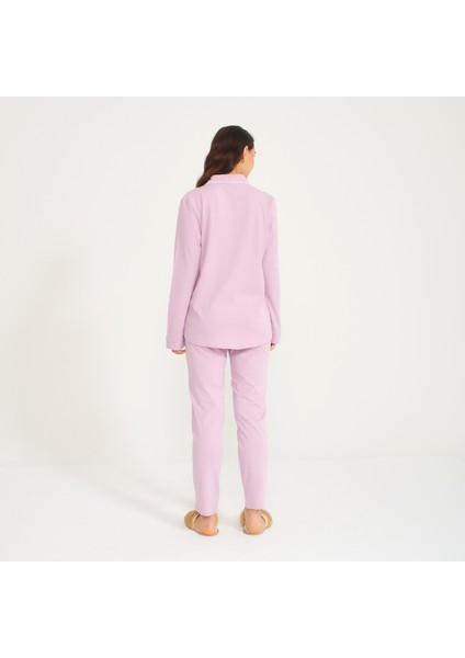 Kadın Gömlek Pantolon Pijama Takımı modelleri