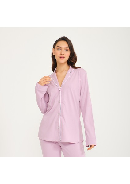 Kadın Gömlek Pantolon Pijama Takımı fırsatları