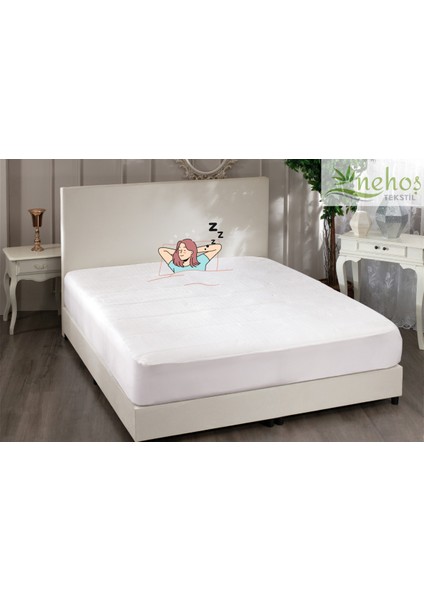 Kapitone Bambu Fitted Telalı Yatak Koruyucu Çarşaf Alez Tek Çift Battal (10 Farklı Ebat)