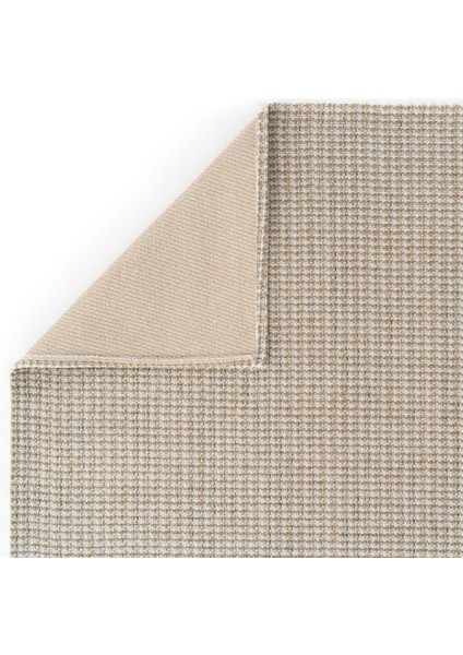 Tokyo 01 Krem Gümüş Kaymaz Mutfak Halısı Koridor Halısı Dokuma Kilim Balkon Halısı fırsatları