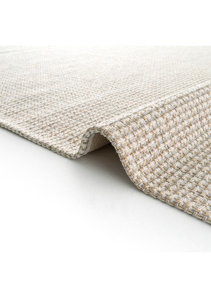 Tokyo 01 Krem Gümüş Kaymaz Mutfak Halısı Koridor Halısı Dokuma Kilim Balkon Halısı indirimleri