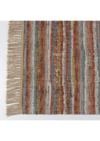 Tokyo 12 Renkli Kaymaz Mutfak Halısı Koridor Halısı Dokuma Kilim Balkon Halısı modelleri
