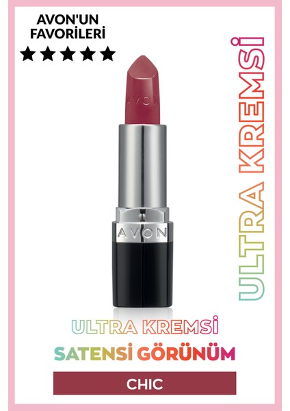 Ultra Kremsi Ruj Chic