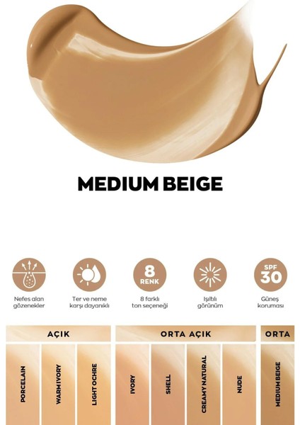 Serum Fondöten Spf30 30 Ml. Medium Beige