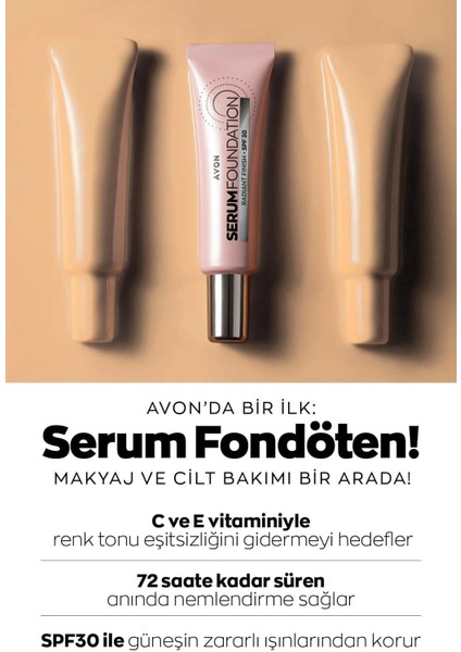 Serum Fondöten Spf30 30 Ml. Warm Ivory