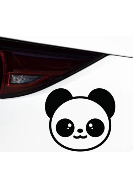 Sevimli Panda Oto Sticker 3 Parça