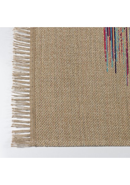 Tokyo 02 Natural Multi Kaymaz Mutfak Halısı Koridor Halısı Dokuma Kilim Balkon Halısı modelleri