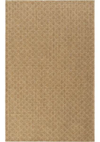 Tokyo 03 Natural Bej Kaymaz Mutfak Halısı Koridor Halısı Dokuma Kilim Balkon Halısı