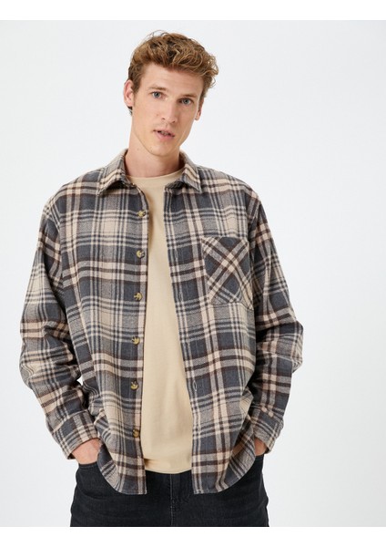 Oduncu Gömleği Klasik Yaka Cep Detaylı Düğmeli fiyatları