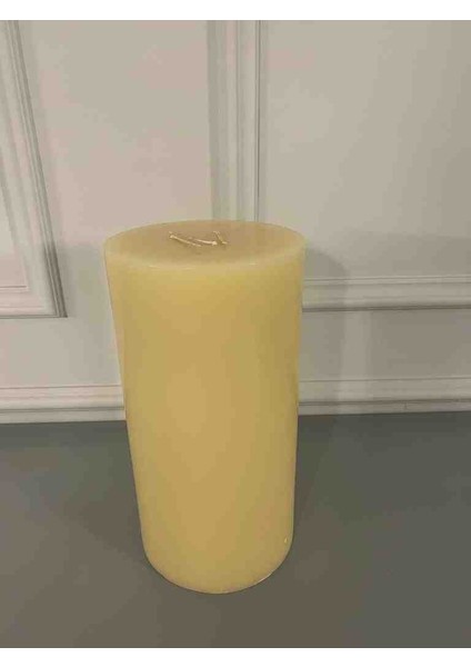 Iv Candles Candela Di Registro Krem 15×30 Kütük Mum fiyatları