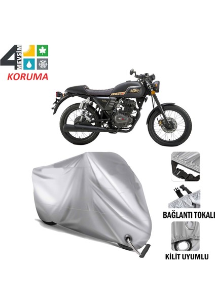 Rks Cafe 152 Branda Motosiklet Brandası Bağlantı ve Kilit Uyumlu