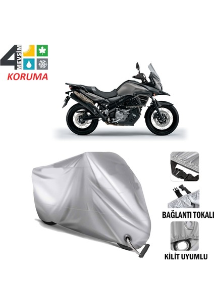 Suzuki Dl 650 Xt Branda Motosiklet Brandası Bağlantı ve Kilit Uyumlu
