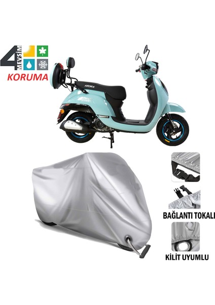 Arora Ar 50-8 Espresso Branda Motosiklet Brandası Bağlantı ve Kilit Uyumlu