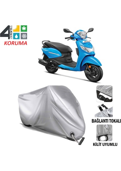 Hero Pleasure 110 Branda Motosiklet Brandası Bağlantı ve Kilit Uyumlu