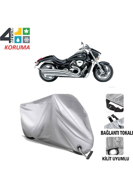 Suzuki Vzr 1800 Intruder Branda Motosiklet Brandası Bağlantı ve Kilit Uyumlu