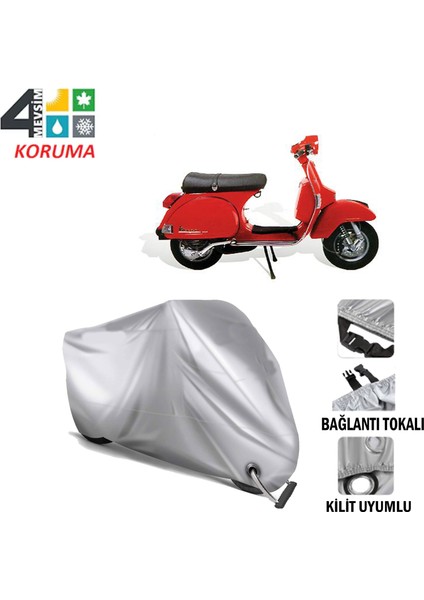 Piaggio Px 200 Branda Motosiklet Brandası Bağlantı ve Kilit Uyumlu