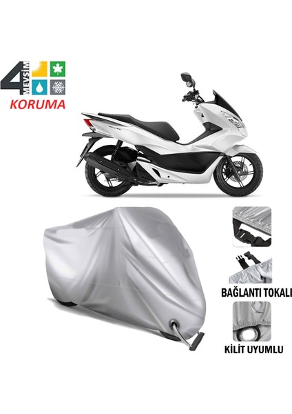 Honda Pcx 150 Branda Motosiklet Brandası Bağlantı ve Kilit Uyumlu