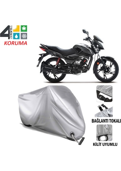 Asya Hero 125 Branda Motosiklet Brandası Bağlantı ve Kilit Uyumlu