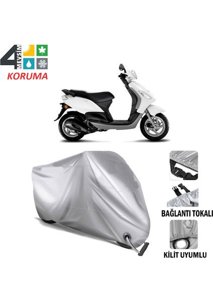 Piaggio Fly 150 Branda Motosiklet Brandası Bağlantı ve Kilit Uyumlu