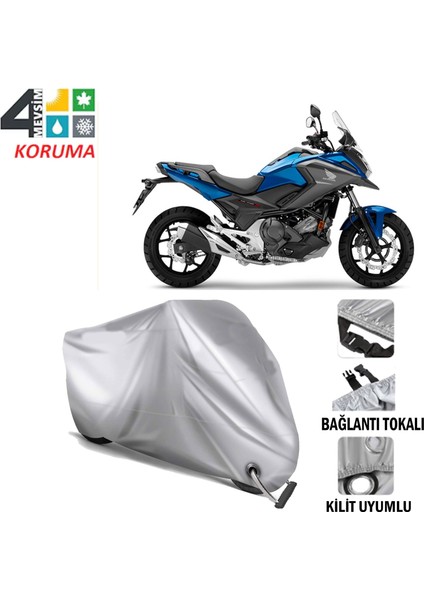 Honda Nc 750X Dct Branda Motosiklet Brandası Bağlantı ve Kilit Uyumlu