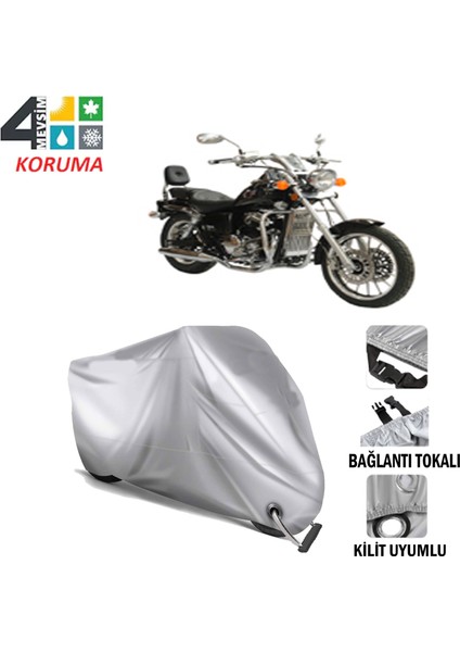 Asya Pars 250 Branda Motosiklet Brandası Bağlantı ve Kilit Uyumlu