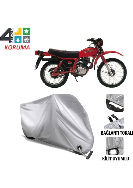 Honda Xl 185 S Branda Motosiklet Brandası Bağlantı ve Kilit Uyumlu